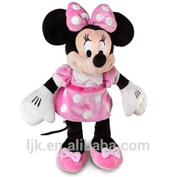 Mickey peluche de peluche y ratón minnie